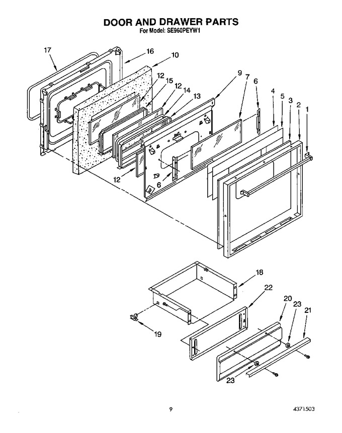 Diagram for SE960PEYW1