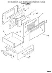 Diagram for 03 - Oven Door And Storage Drawer