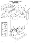 Diagram for 02 - Top And Console Parts, And Optional Parts (not Included)