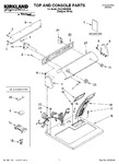 Diagram for 01 - Top And Console Parts Optional Parts (not Included