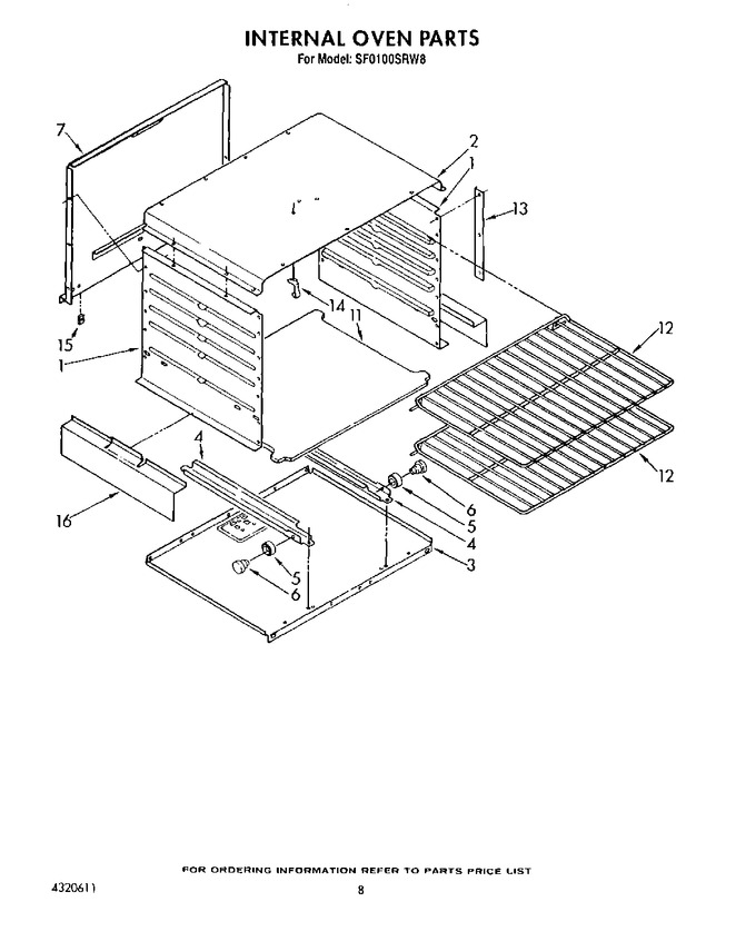 Diagram for SF0100SRW8