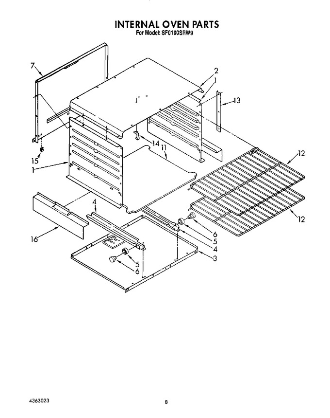 Diagram for SF0100SRW9