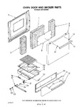 Diagram for 04 - Oven Door And Broiler