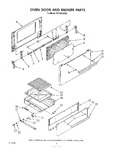 Diagram for 03 - Oven Door And Broiler