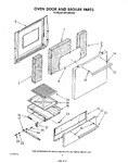 Diagram for 03 - Oven Door And Broiler