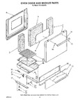 Diagram for 03 - Oven Door And Broiler