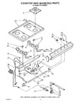 Diagram for 05 - Cooktop And Manifold, Lit/optional