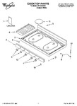 Diagram for 01 - Cooktop Parts