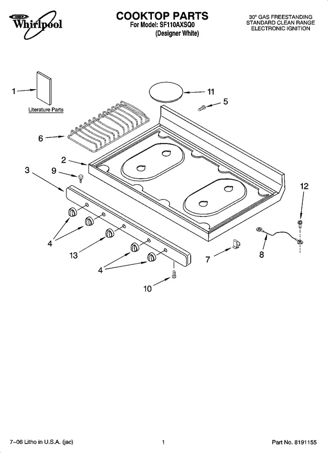 Diagram for SF110AXSQ0