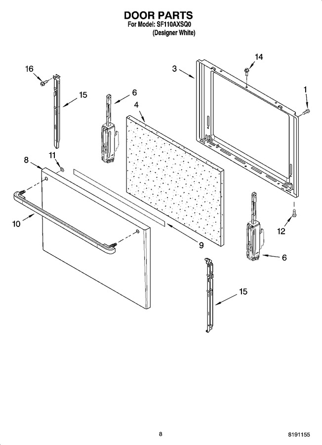 Diagram for SF110AXSQ0