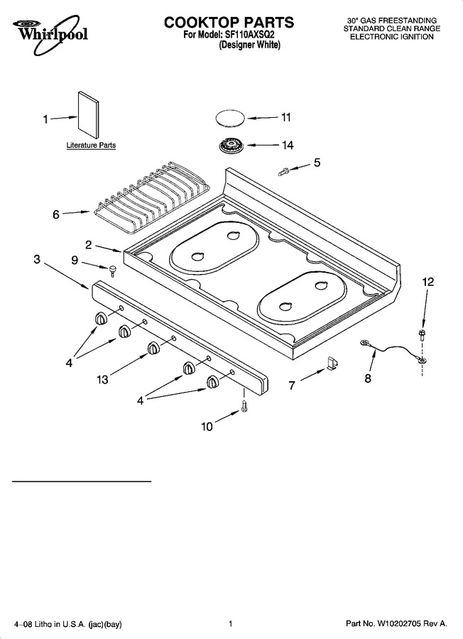 Diagram for SF110AXSQ2