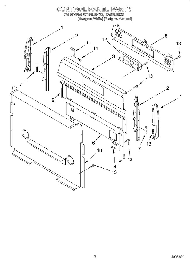 Diagram for SF195LEHQ0