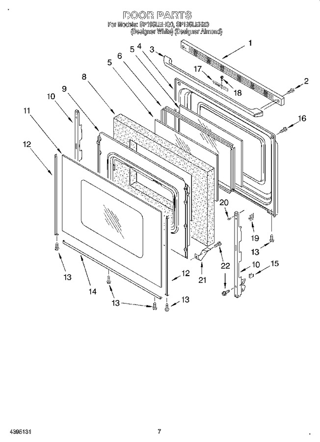 Diagram for SF195LEHZ0