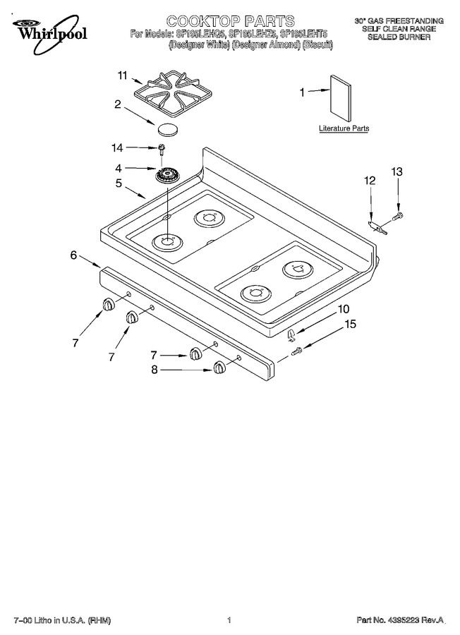 Diagram for SF195LEHQ5