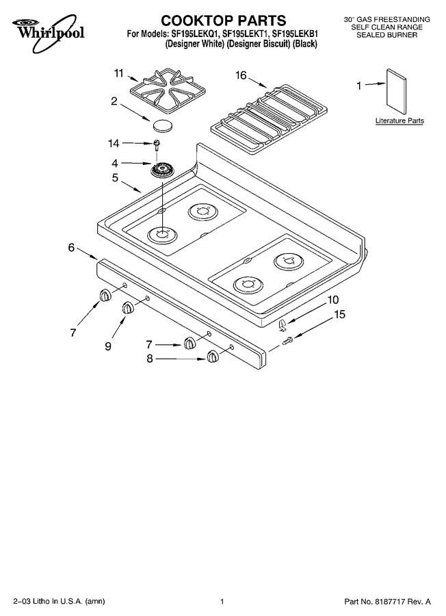 Diagram for SF195LEKB1