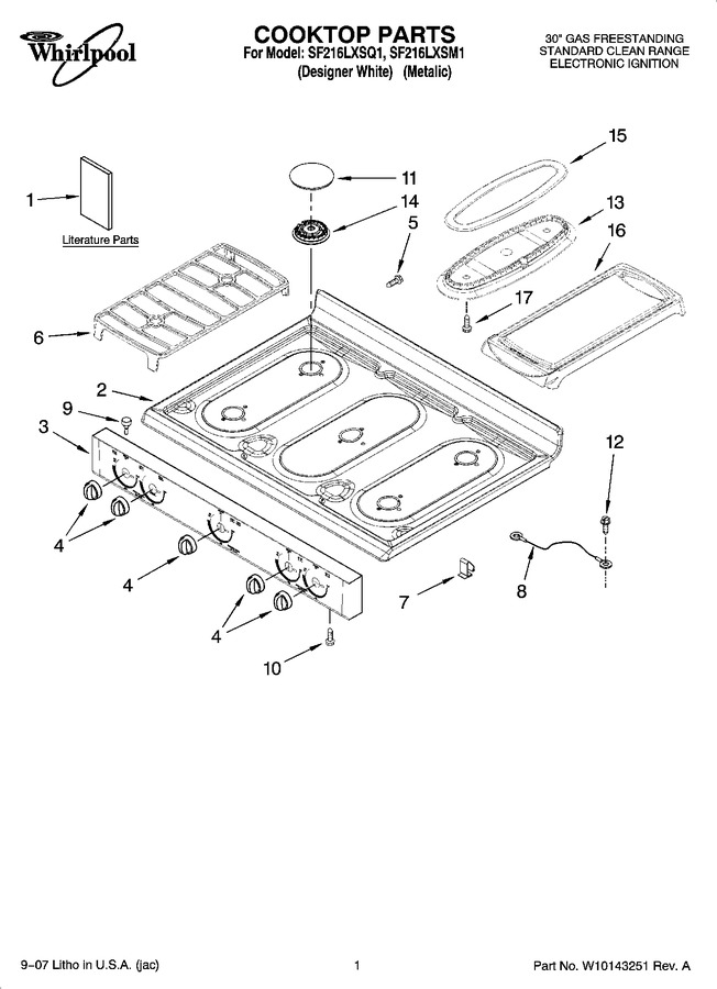 Diagram for SF216LXSM1