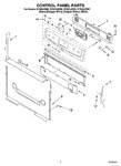 Diagram for 02 - Control Panel Parts