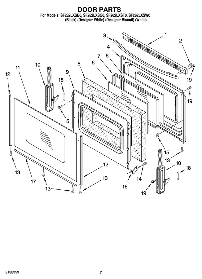 Diagram for SF262LXST0