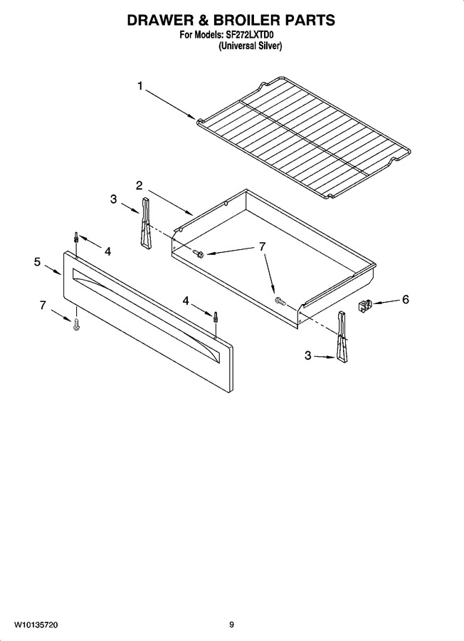 Diagram for SF272LXTD0