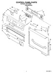 Diagram for 02 - Control Panel Parts