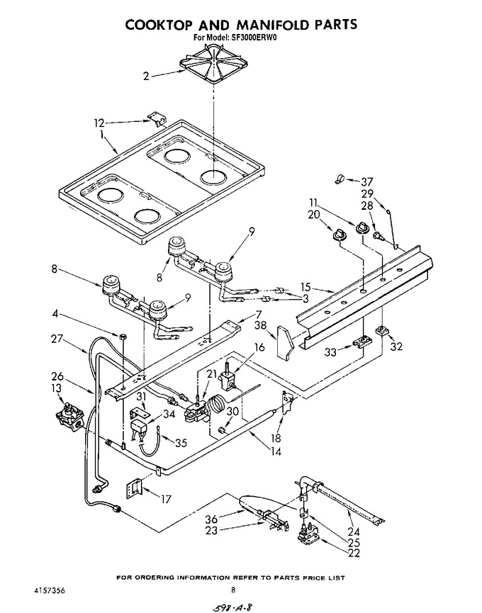 Diagram for SF3000ERW0