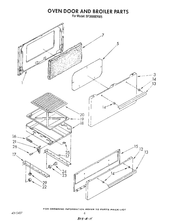 Diagram for SF3000ERW5