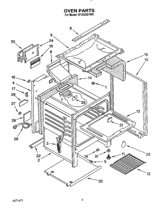 Diagram for SF3000EYN0