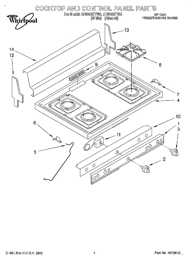 Diagram for SF3000EYN5