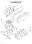 Diagram for 03 - Door And Broiler