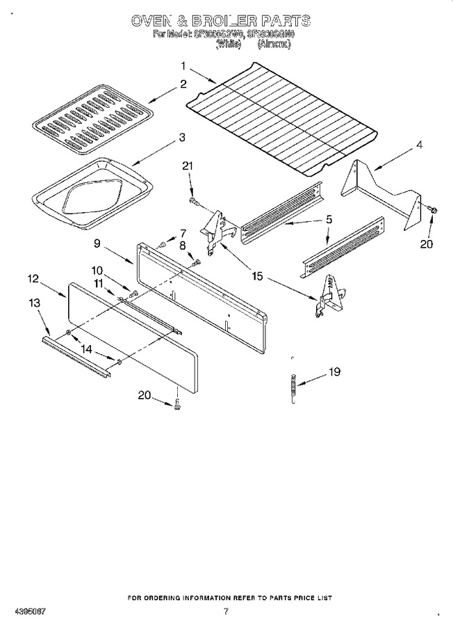 Diagram for SF3000SGW0