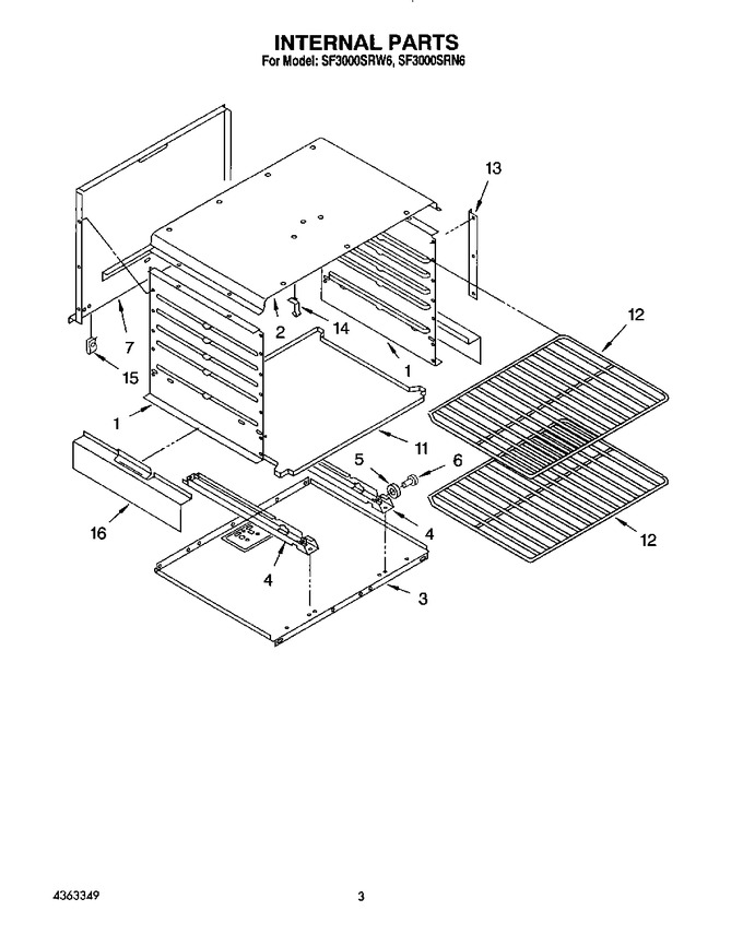 Diagram for SF3000SRW6