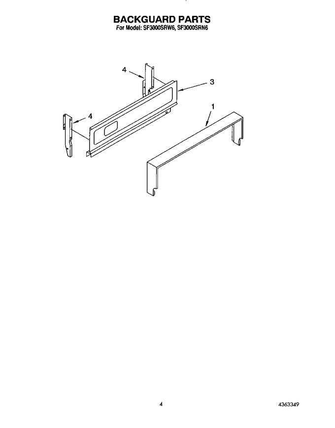 Diagram for SF3000SRW6