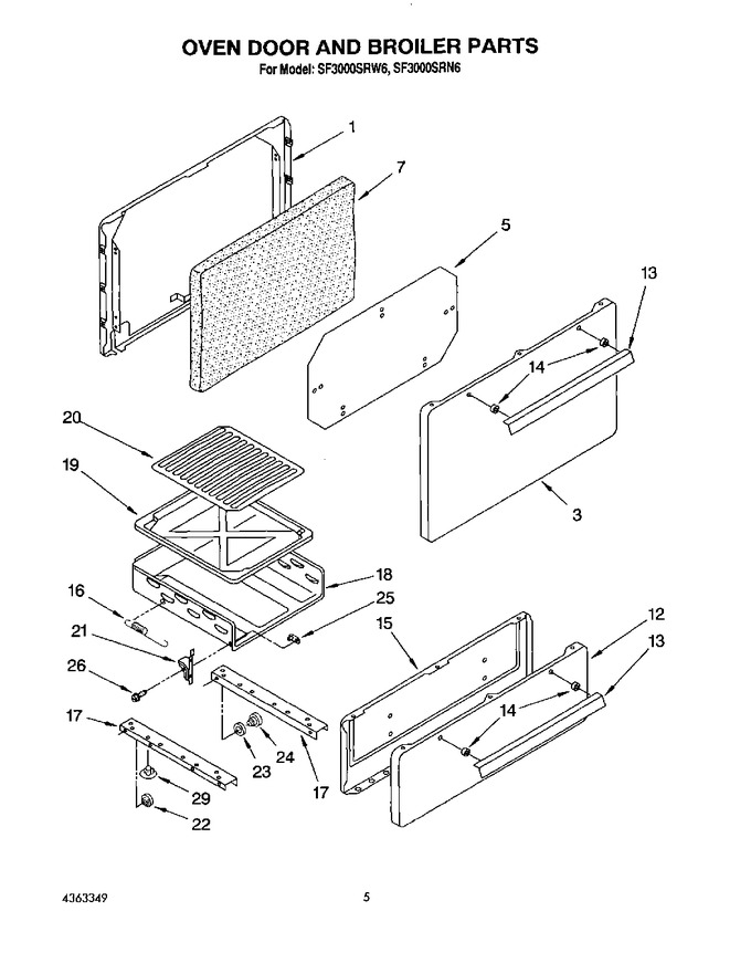 Diagram for SF3000SRN6