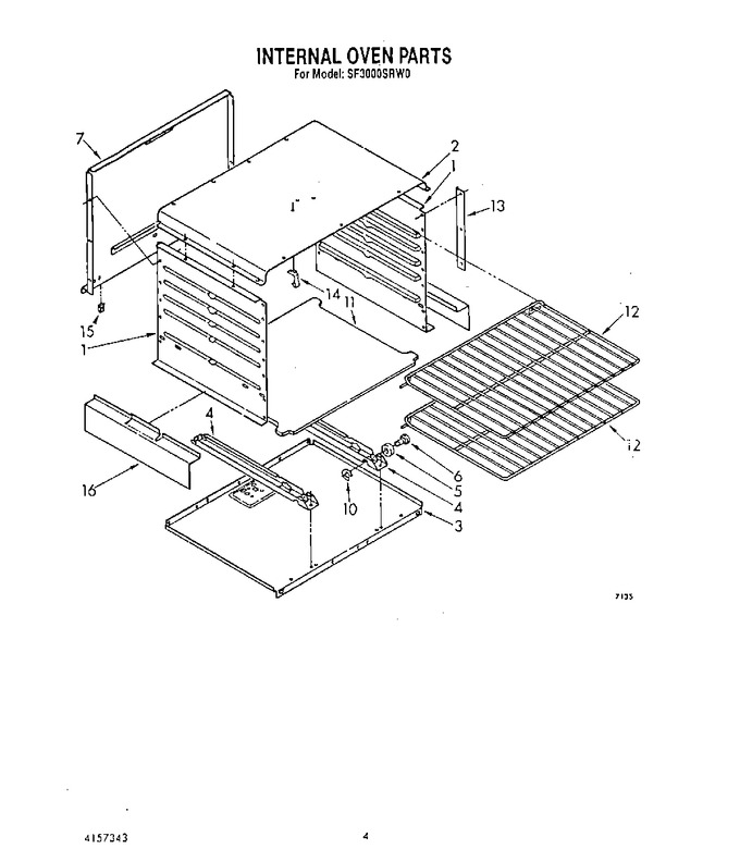 Diagram for SF3000SRW0