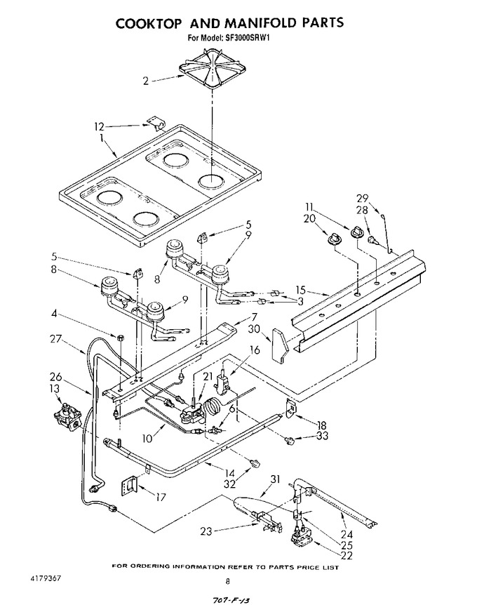 Diagram for SF3000SRW1