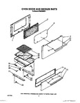 Diagram for 03 - Oven Door And Broiler