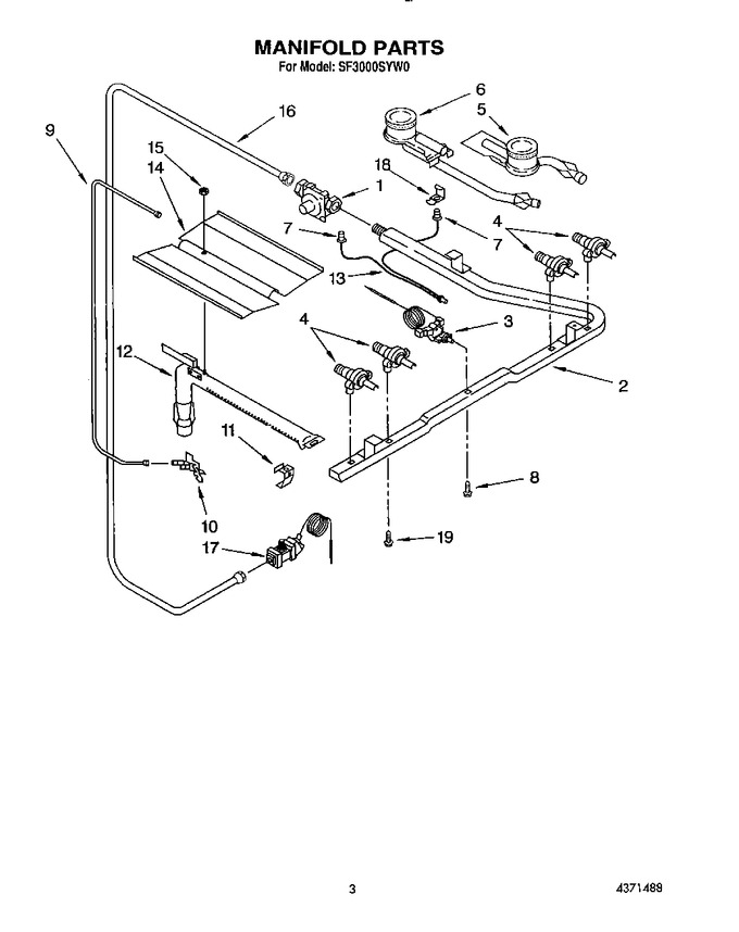 Diagram for SF3000SYW0