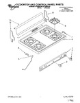 Diagram for 01 - Cooktop And Control Panel, Literature