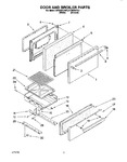 Diagram for 03 - Door And Broiler