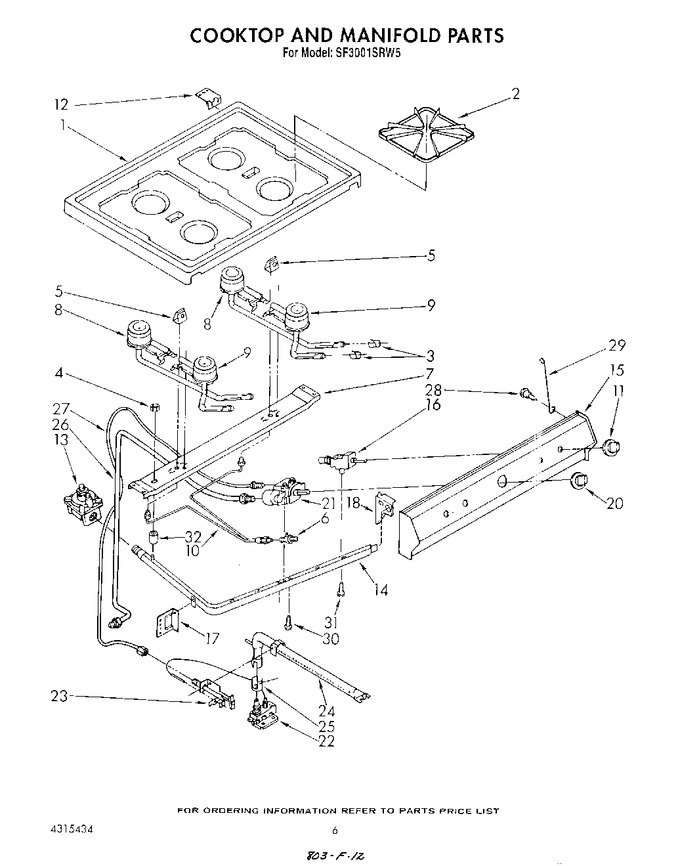 Diagram for SF3001SRW5