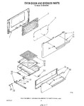 Diagram for 05 - Oven Door And Broiler