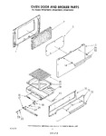 Diagram for 03 - Oven Door And Broiler