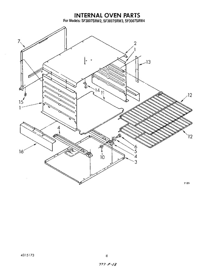 Diagram for SF3007SRW4