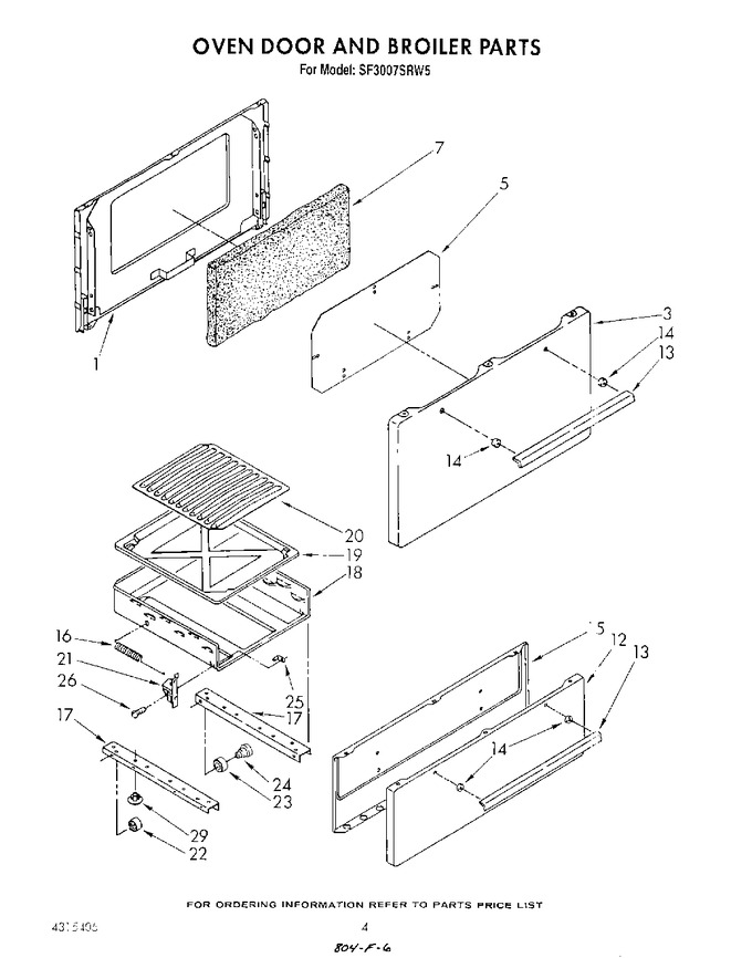 Diagram for SF3007SRW5