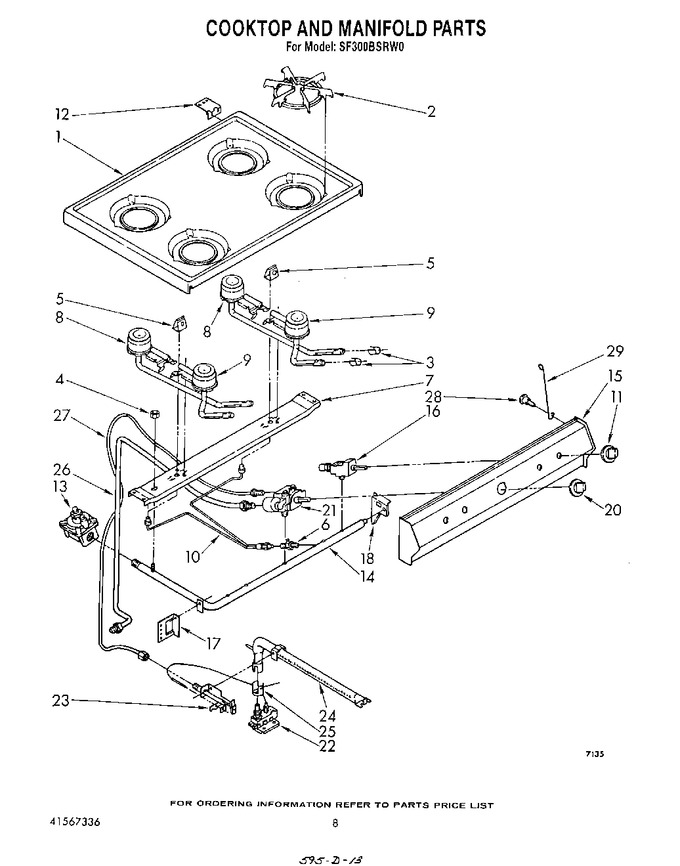 Diagram for SF300BSRW0