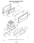 Diagram for 05 - Oven Door And Broiler