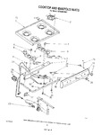 Diagram for 06 - Cooktop And Manifold , Literature And Optional