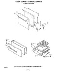 Diagram for 04 - Oven Door And Broiler