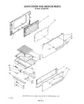 Diagram for 03 - Oven Door And Broiler