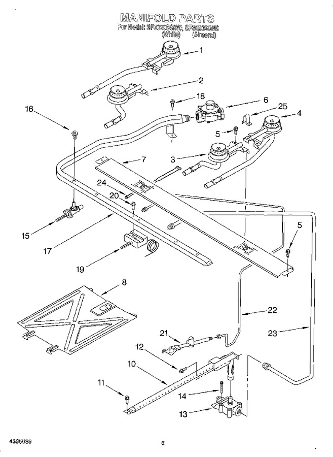 Diagram for SF3020SGW0